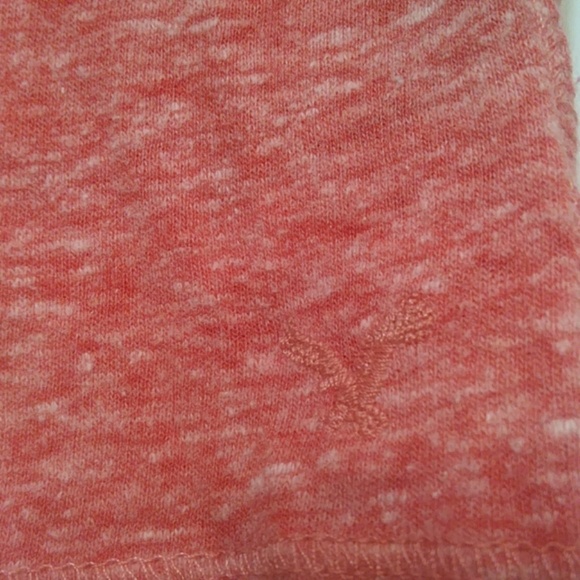 American Eagle Outfitters Women's Long Sleeve Pinkish Top White Size M cz106 - Picture 4 of 6